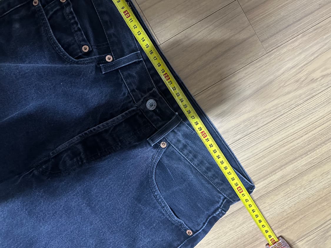 리바이스 501 블랙진 판매합니다 (33/32) 상품이미지5