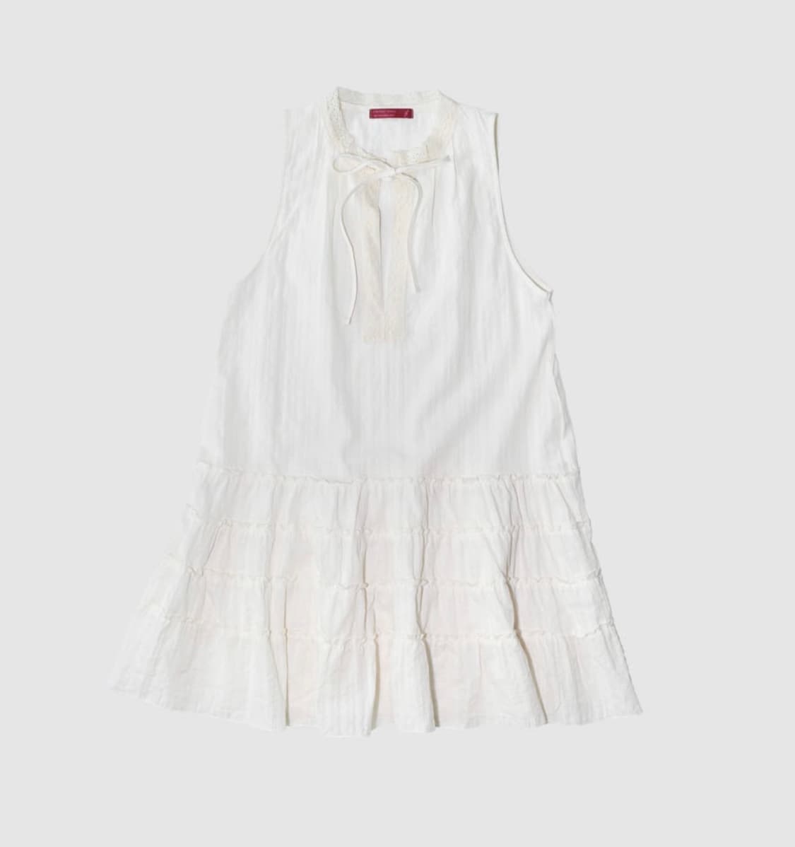 인앤양인하모니 러플 드레스 아이보리 상품이미지1