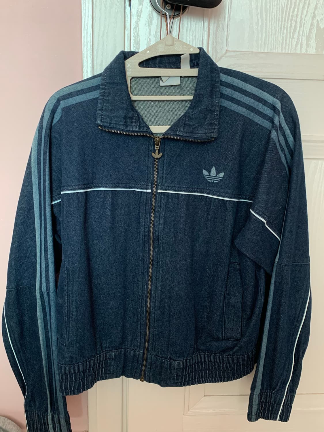 아디다스 데님 자켓 트랙탑 상품이미지1
