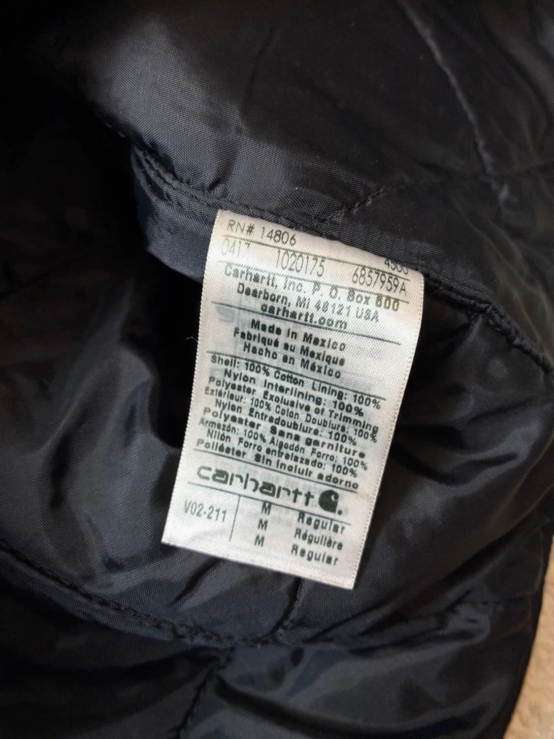 칼하트 샌드스톤 덕 워크 베스트 PN7617 상품이미지8