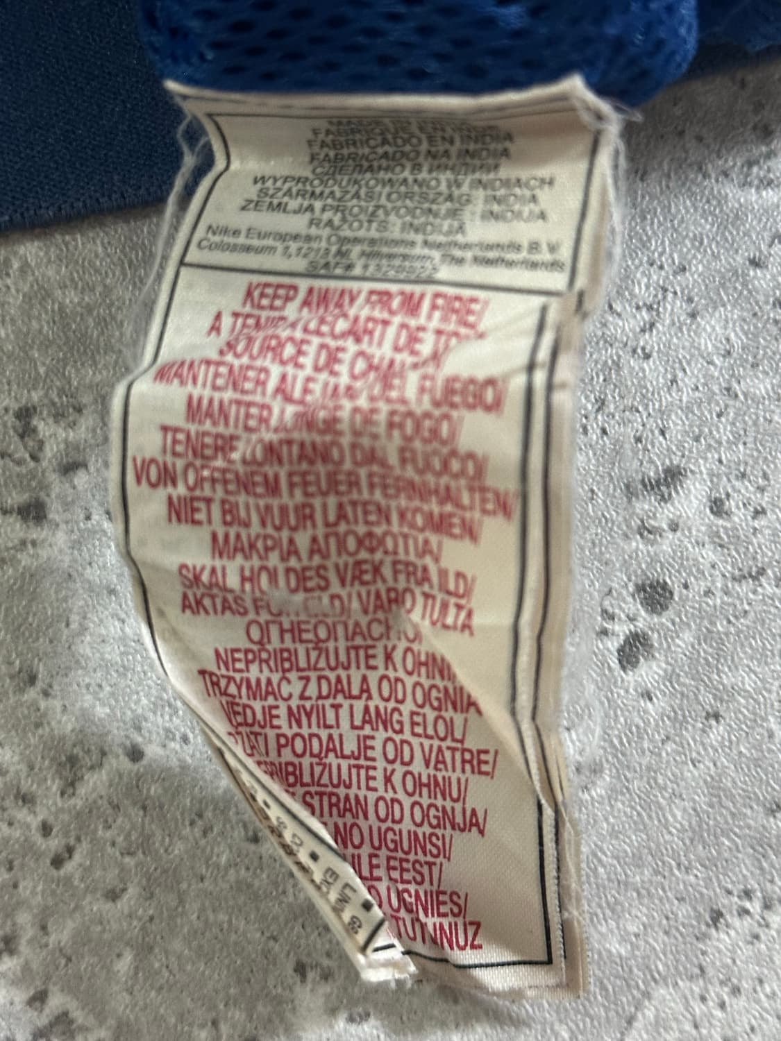 NIKE 바르셀로나 트레이닝 자켓 015 상품이미지6