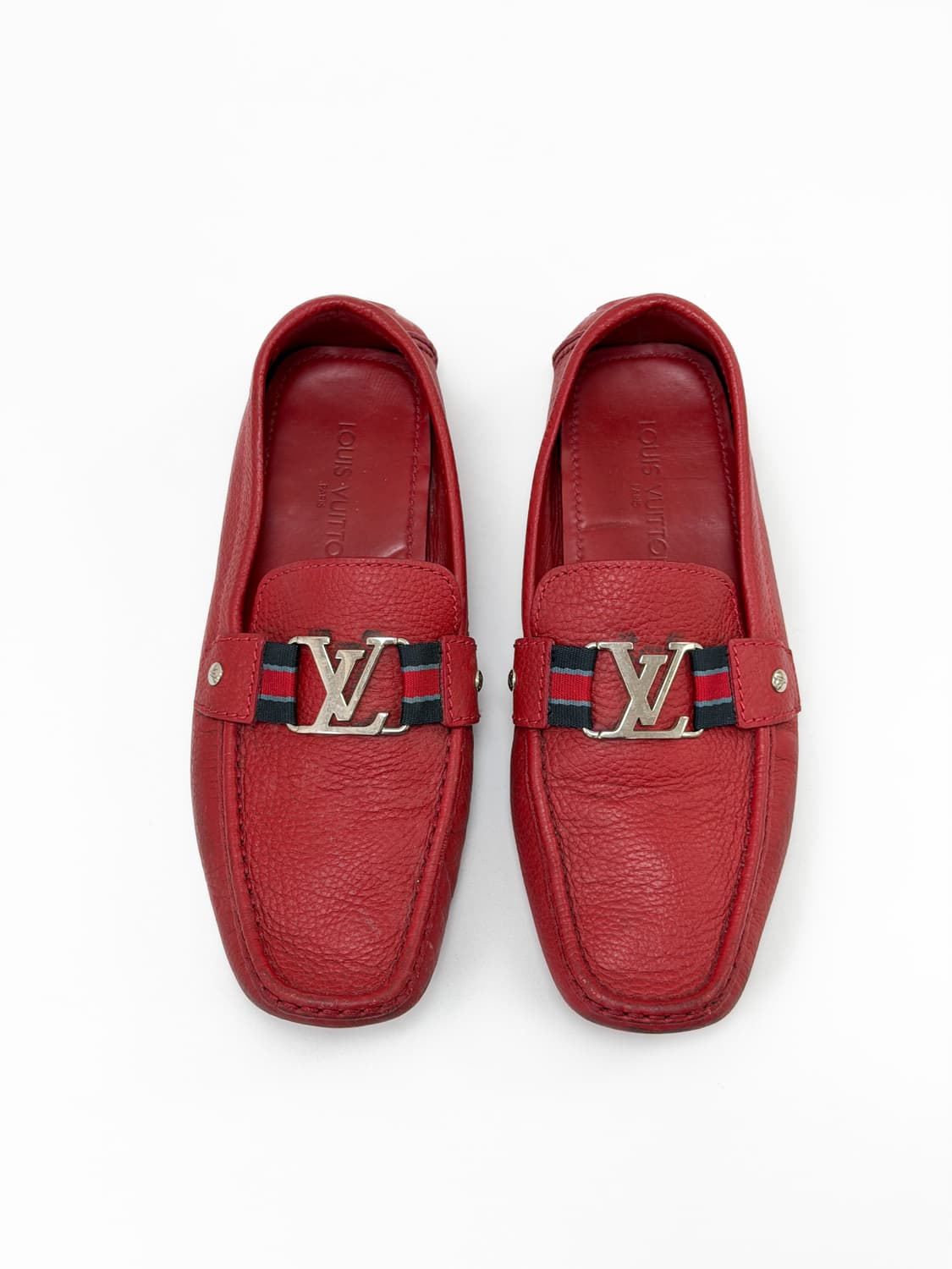 루이비통 페블 레더 드라이빙 슈즈 상품이미지2