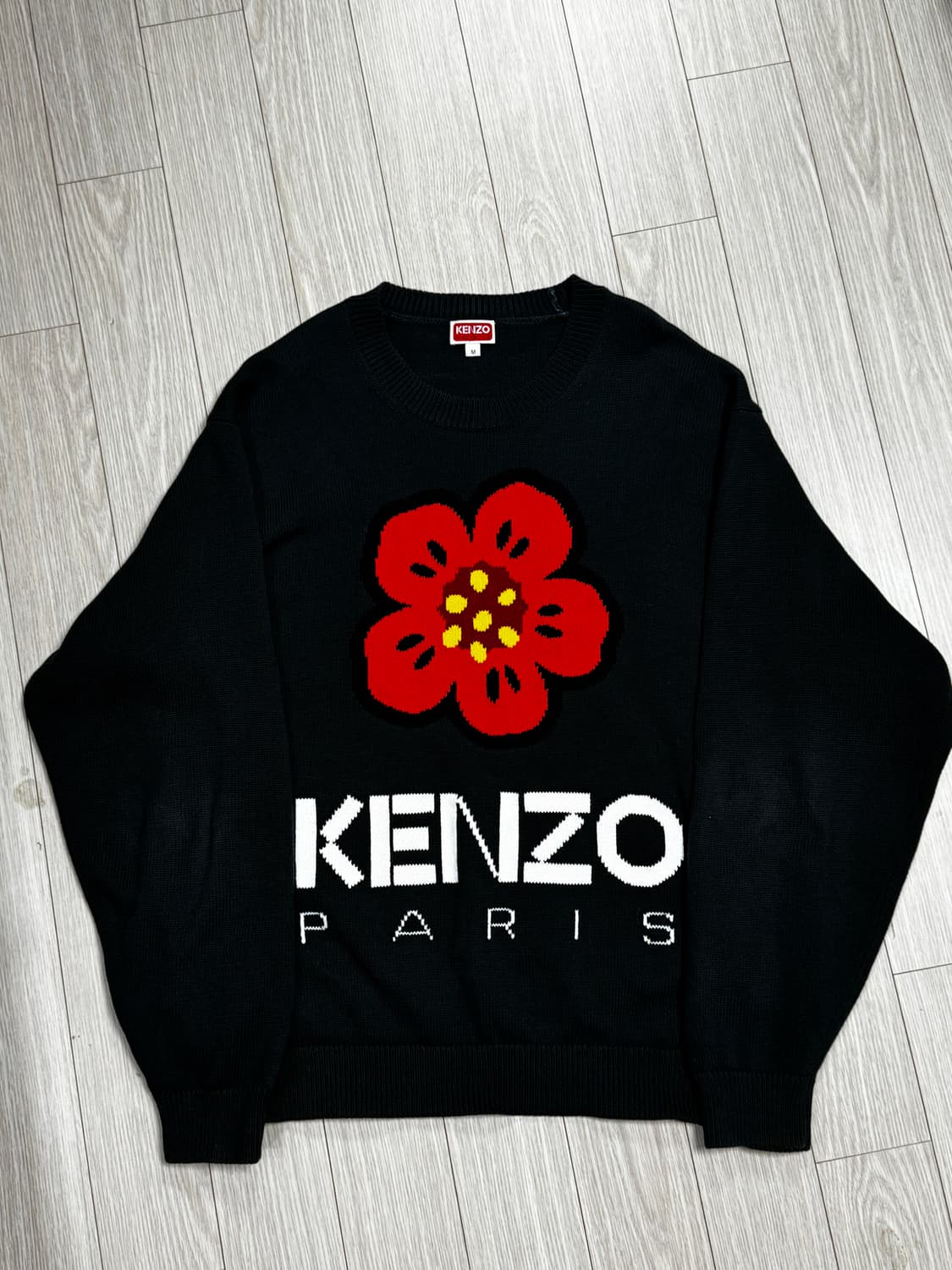 겐조 보크 플라워 점퍼 블랙 m 상품이미지1