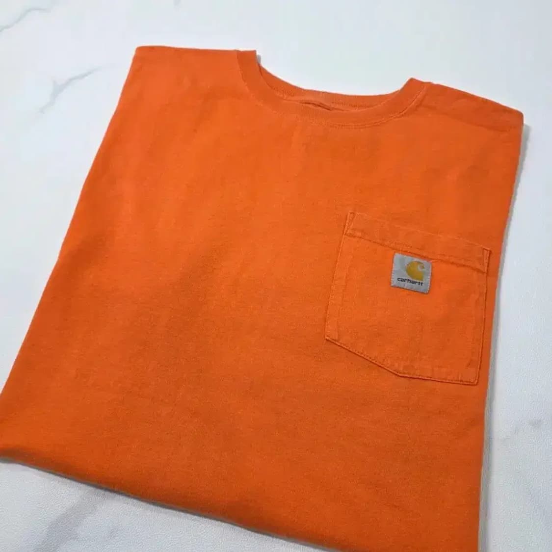 칼하트 K87 포켓 반팔 티셔츠 100 오버핏 상품이미지3