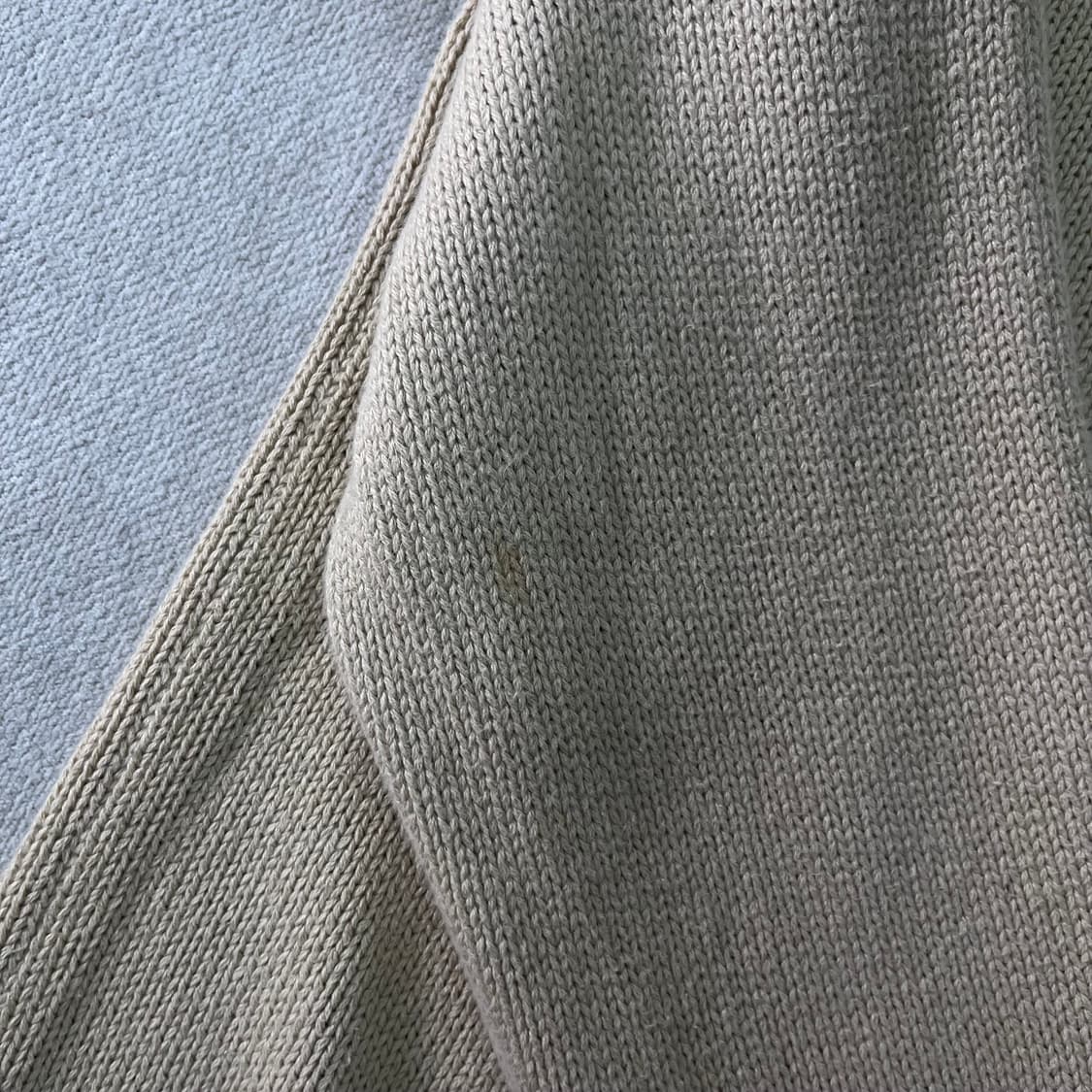 100 폴로랄프로렌 코튼 베이지 니트 상품이미지5