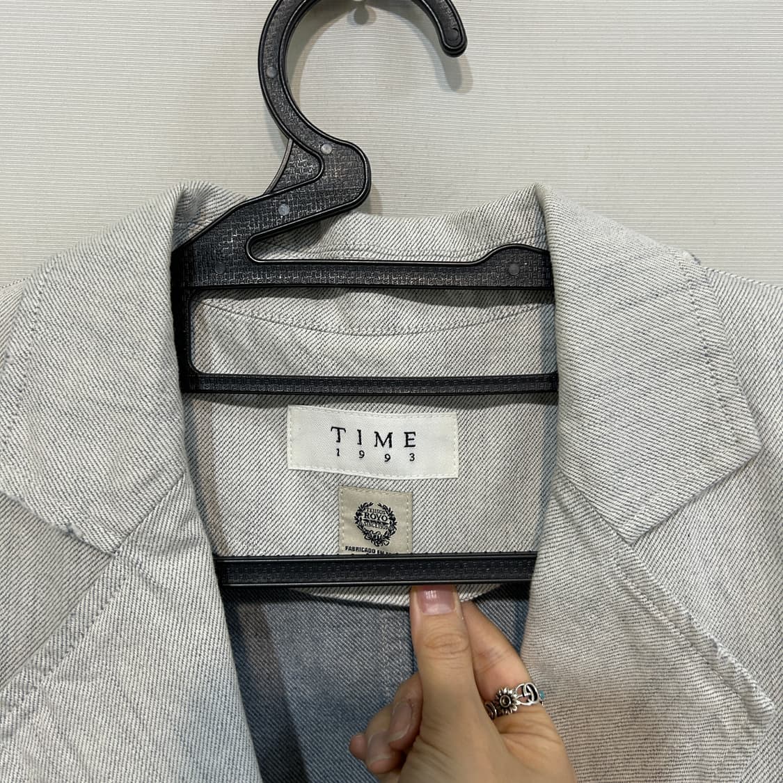 한섬 타임 반팔 봄 자켓 55 상품이미지2