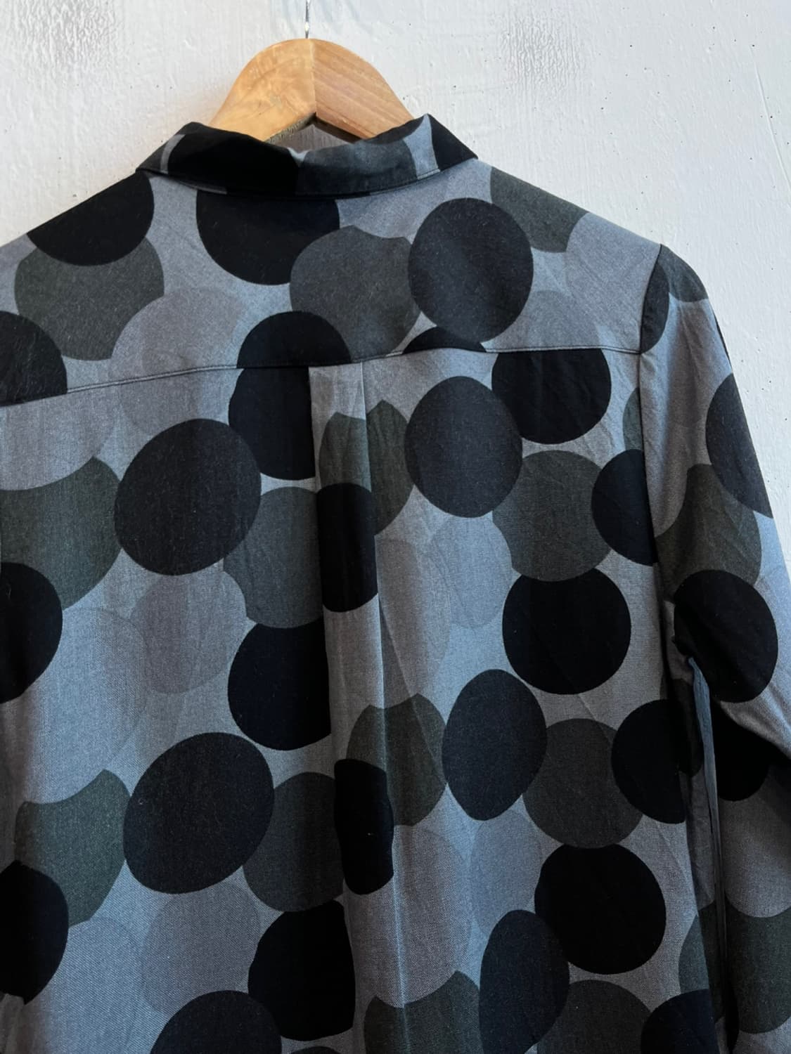 t'bis studio 도트 레이온 린넨 셔츠 Made in JAPAN 상품이미지5