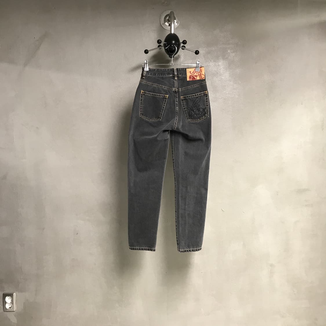 비비안웨스트우드 흑청 데님 팬츠 25(W) 상품이미지1