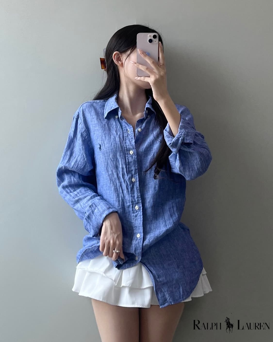 폴로 린넨 셔츠  상품이미지3
