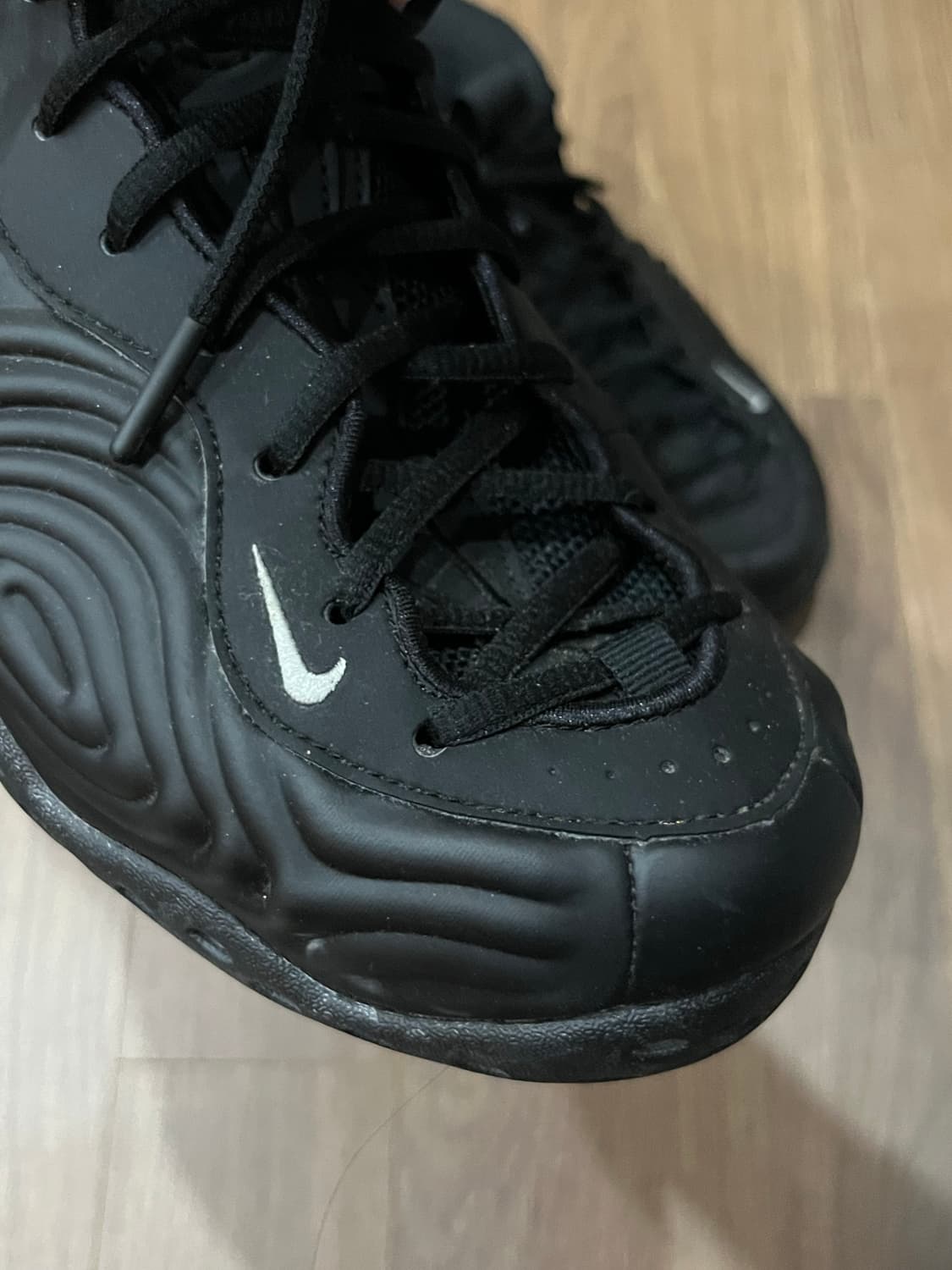 꼼데가르송 나이키 폼포짓 블랙 285 상품이미지8