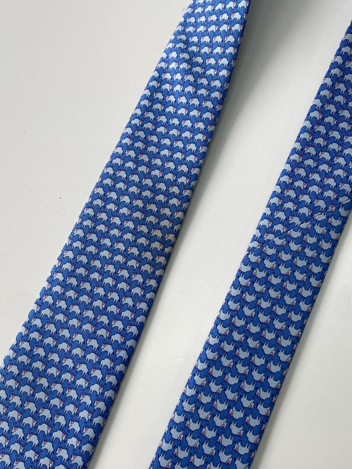 페레가모(Ferragamo) 명품 정품 넥타이 상품이미지10