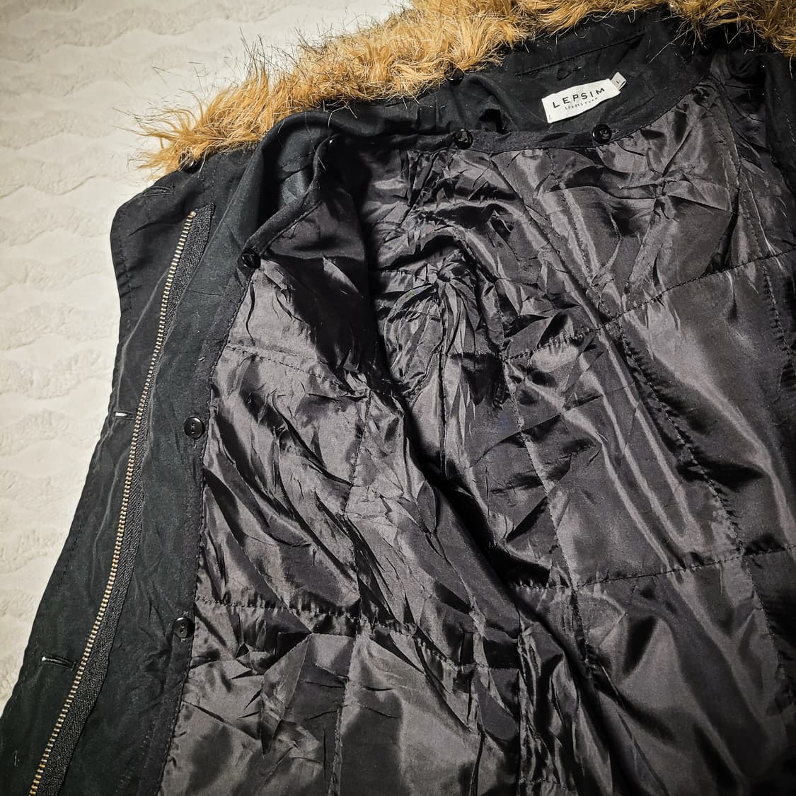 LEPSIM LOWRYS FARM Fur Military Parka 상품이미지4