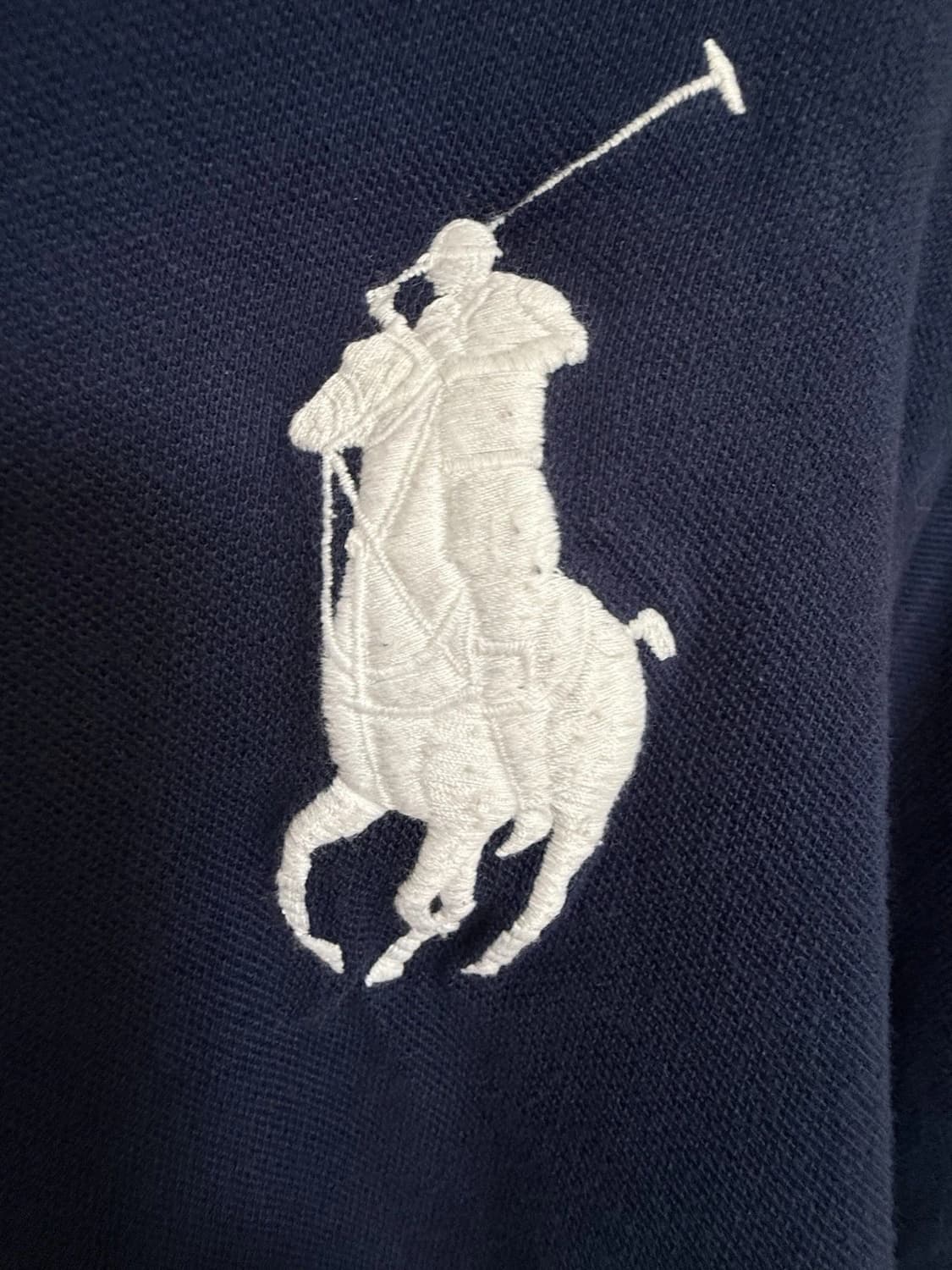 폴로 랄프 로렌 빅포니 커스텀 슬림핏 메시 폴로 셔츠 상품이미지2