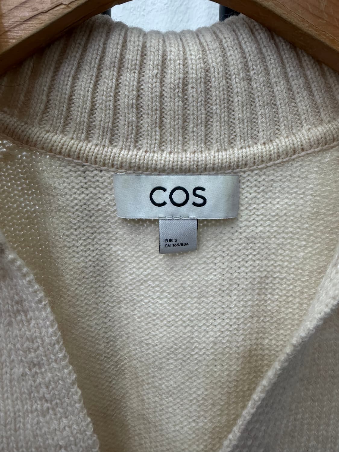 정품) COS 코스 여성 니트 베스트 S 상품이미지5