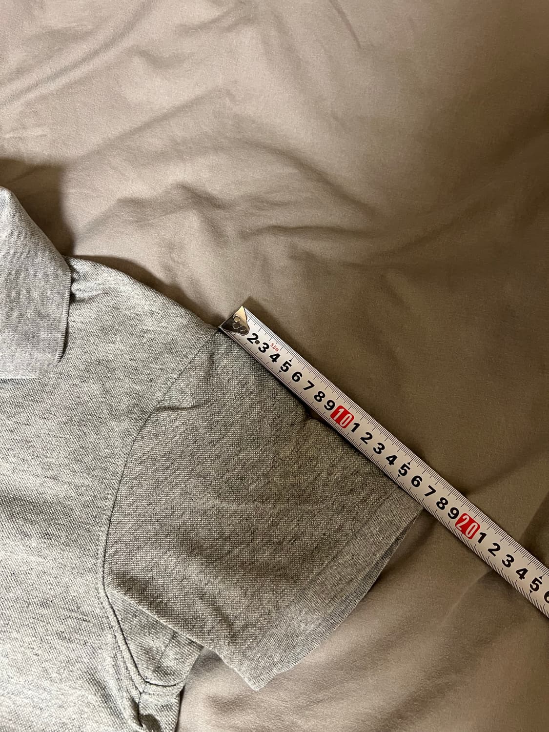 유니클로 PK 카라티 그레이 M 새제품 상품이미지4