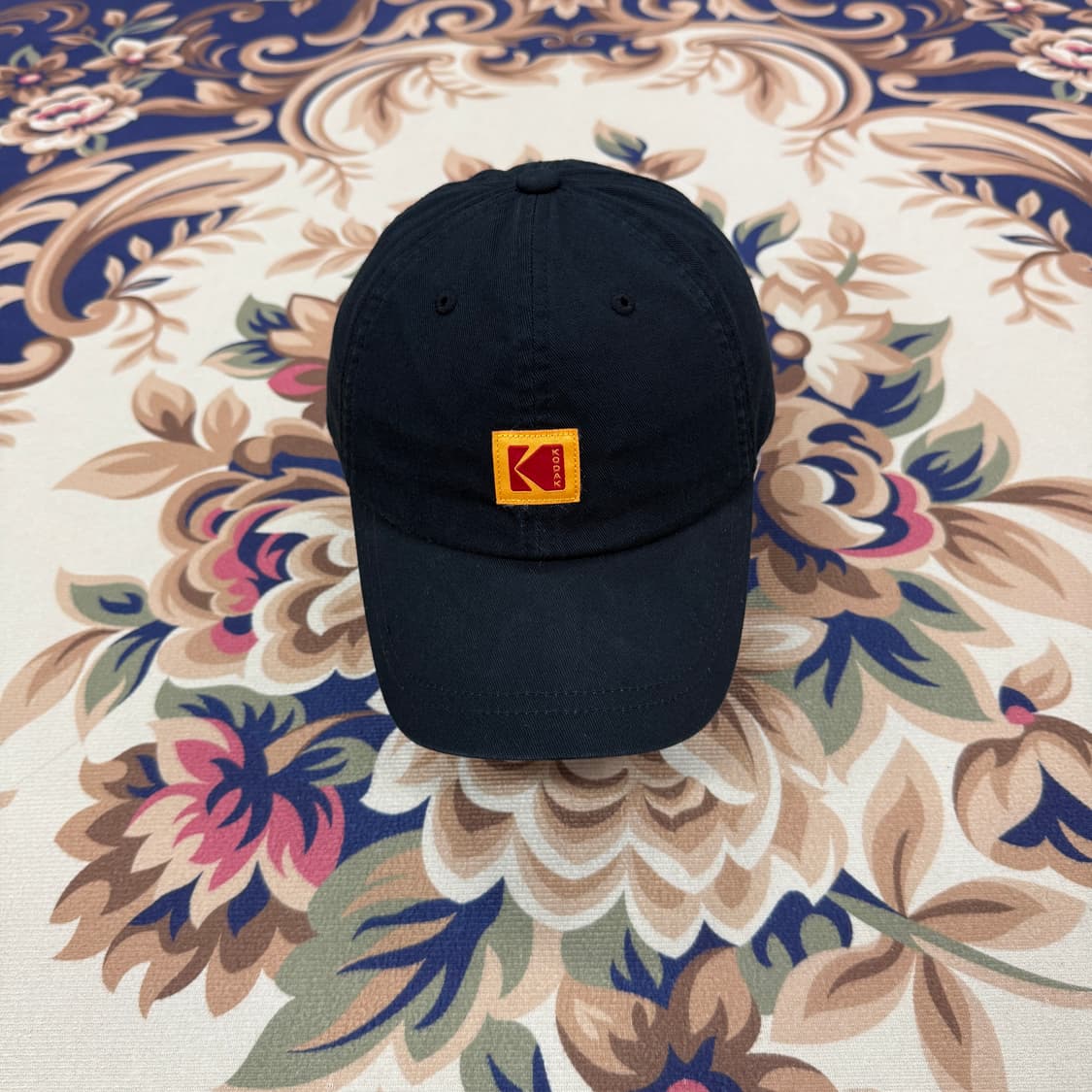 (S-M)코닥 KODAK 베이직로고 볼캡(블랙) 상품이미지1