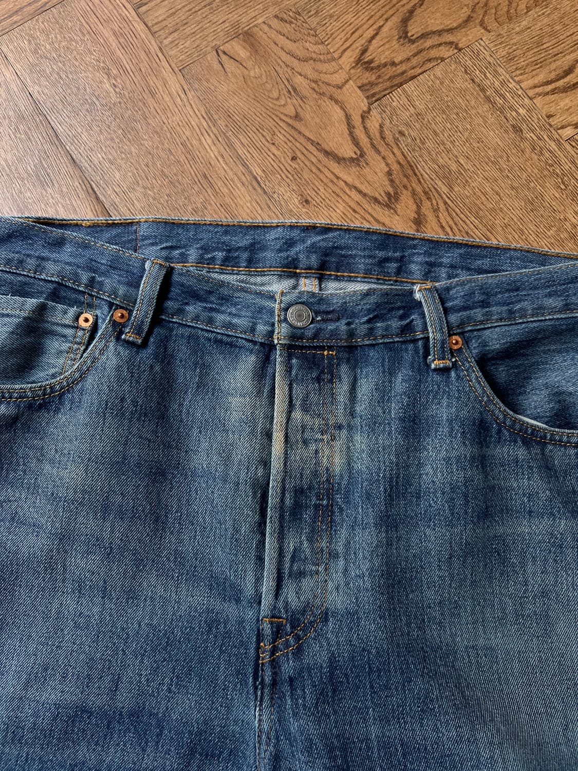 [36]리바이스 501 빈티지 워싱 데님 팬츠 상품이미지3