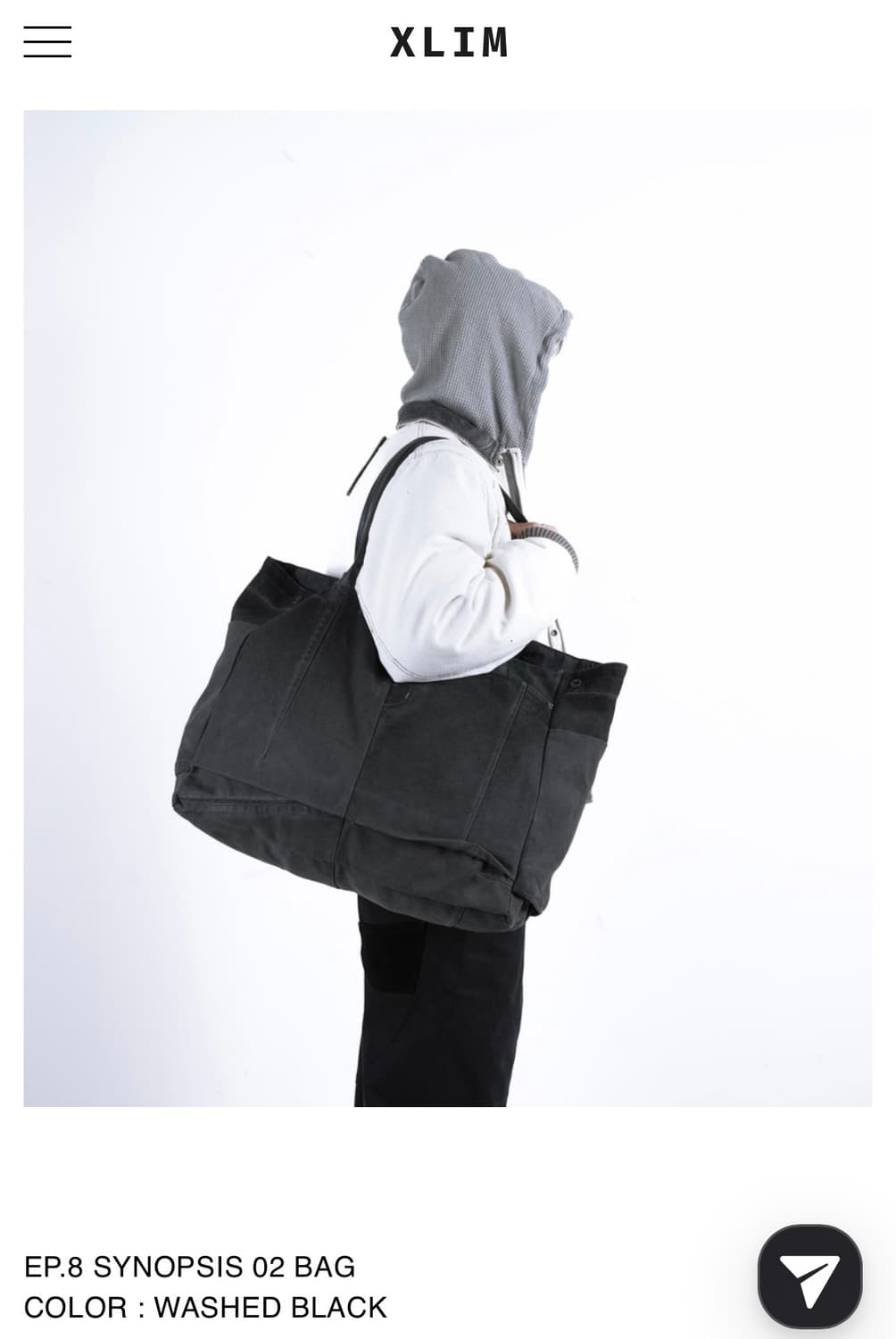 EP.8 SYNOPSIS 02 BAG WASHED BLACK 상품이미지10