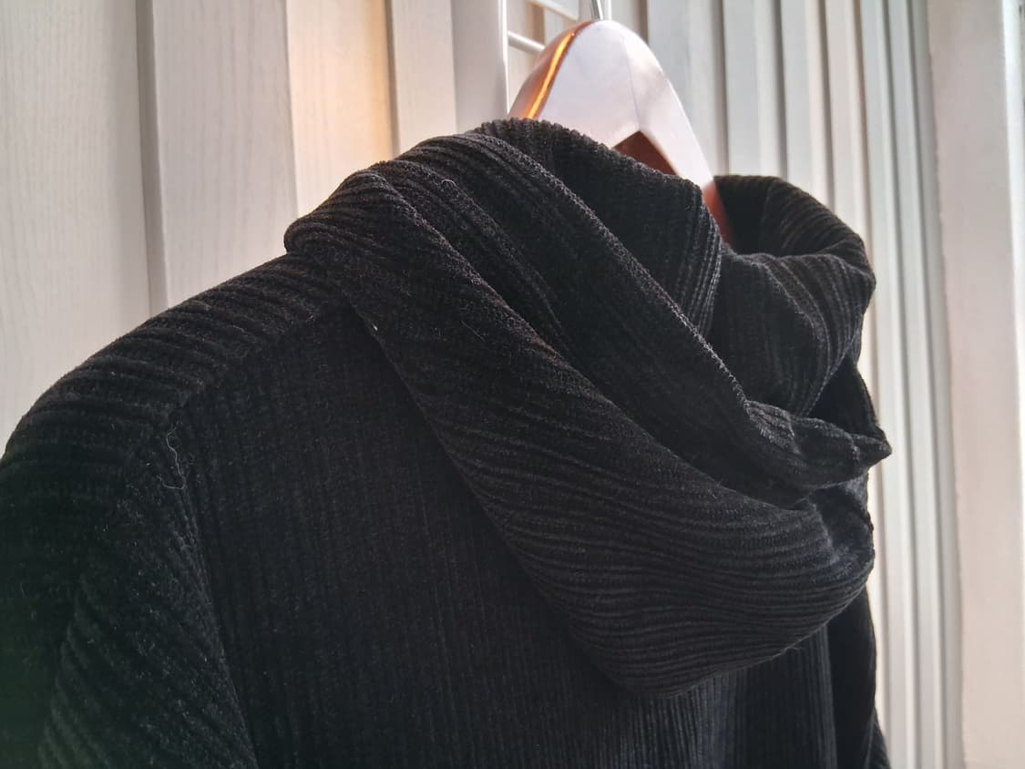 블랙 코듀로이 후드티 상품이미지7