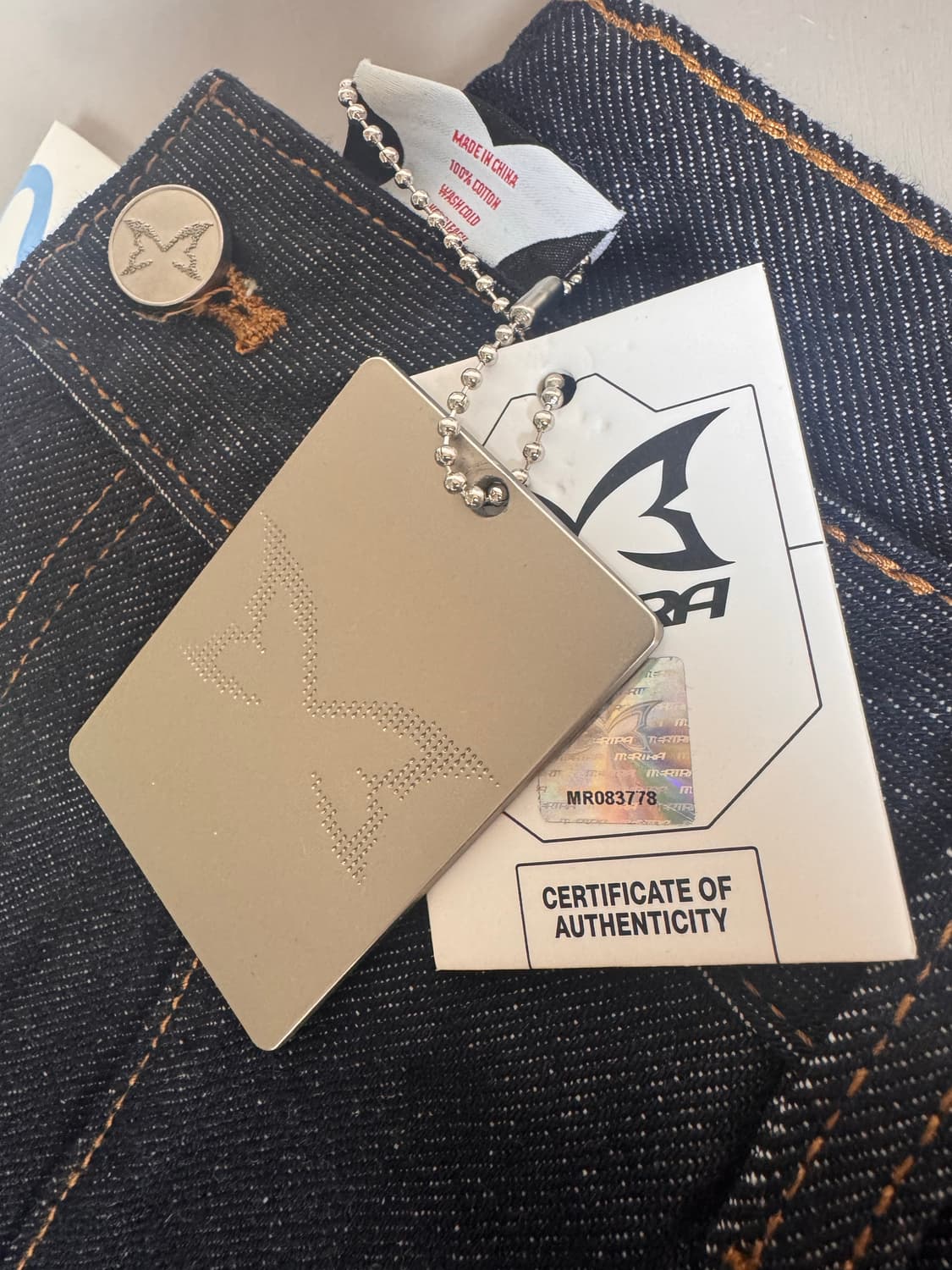 머트라 데님(Reverse Bigstep Denim)판매합니다 상품이미지3