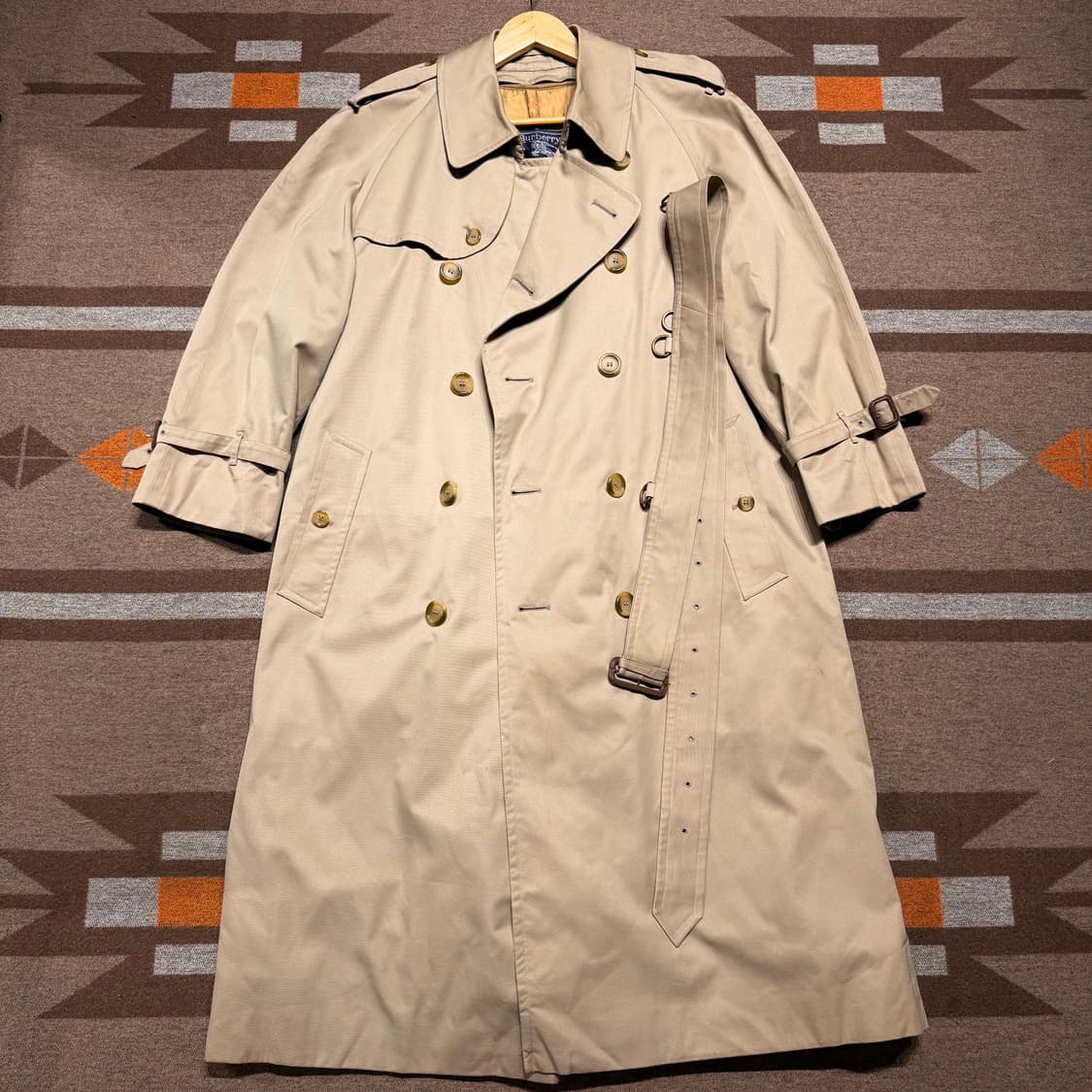 버버리 남성 더블브레스티드 트렌치 코트 L 상품이미지10