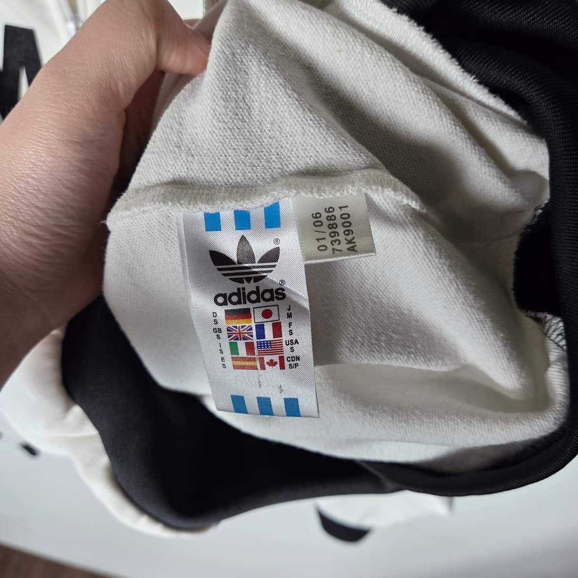 [Adidas] 00's 아디다스 게르트뮐러 오레오 트랙탑 져지 상품이미지6