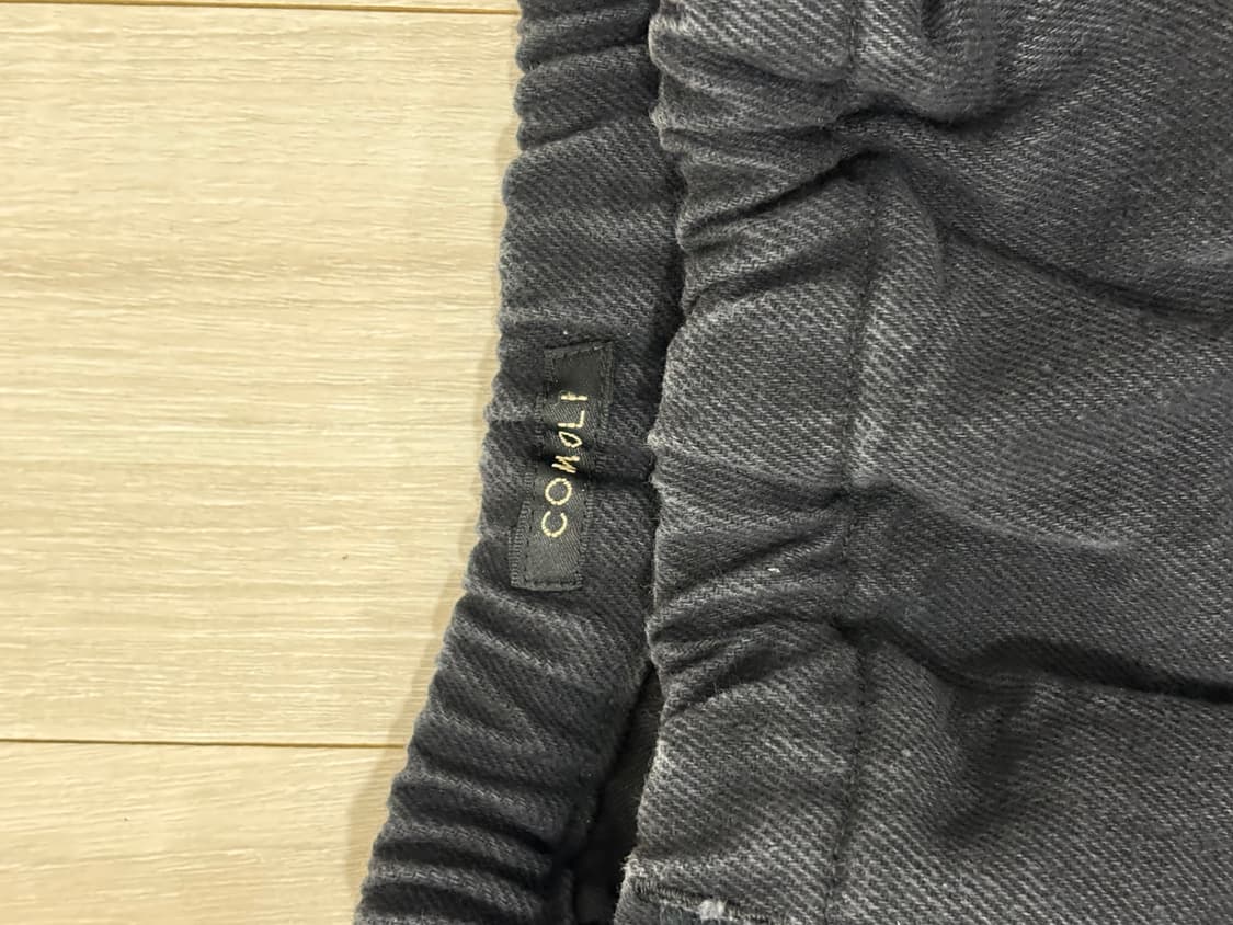 Comoli Black Drill 6P Pants 25SS 상품이미지3