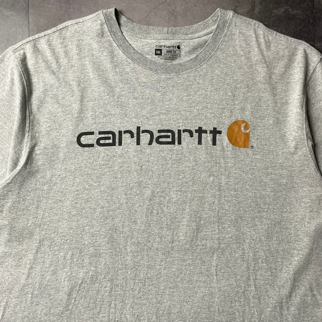 CARHARTT 칼하트K195 그레이 그래픽 반팔티셔츠 A01099 상품이미지3