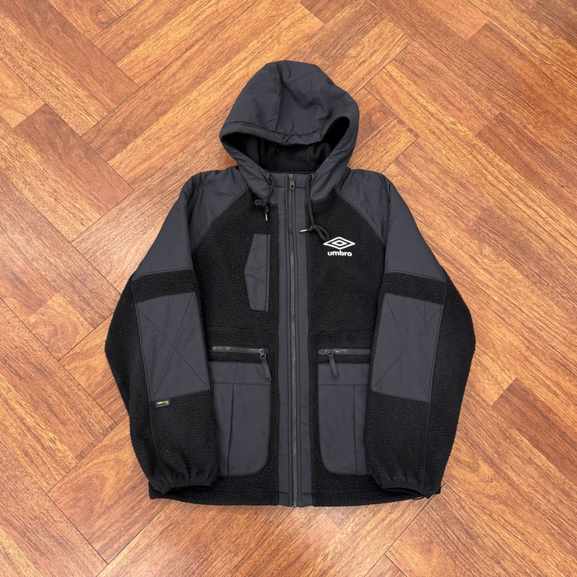 95(XL) 엄브로 코듀라 택트 플리스 쉐르파 집업 자켓 상품이미지1