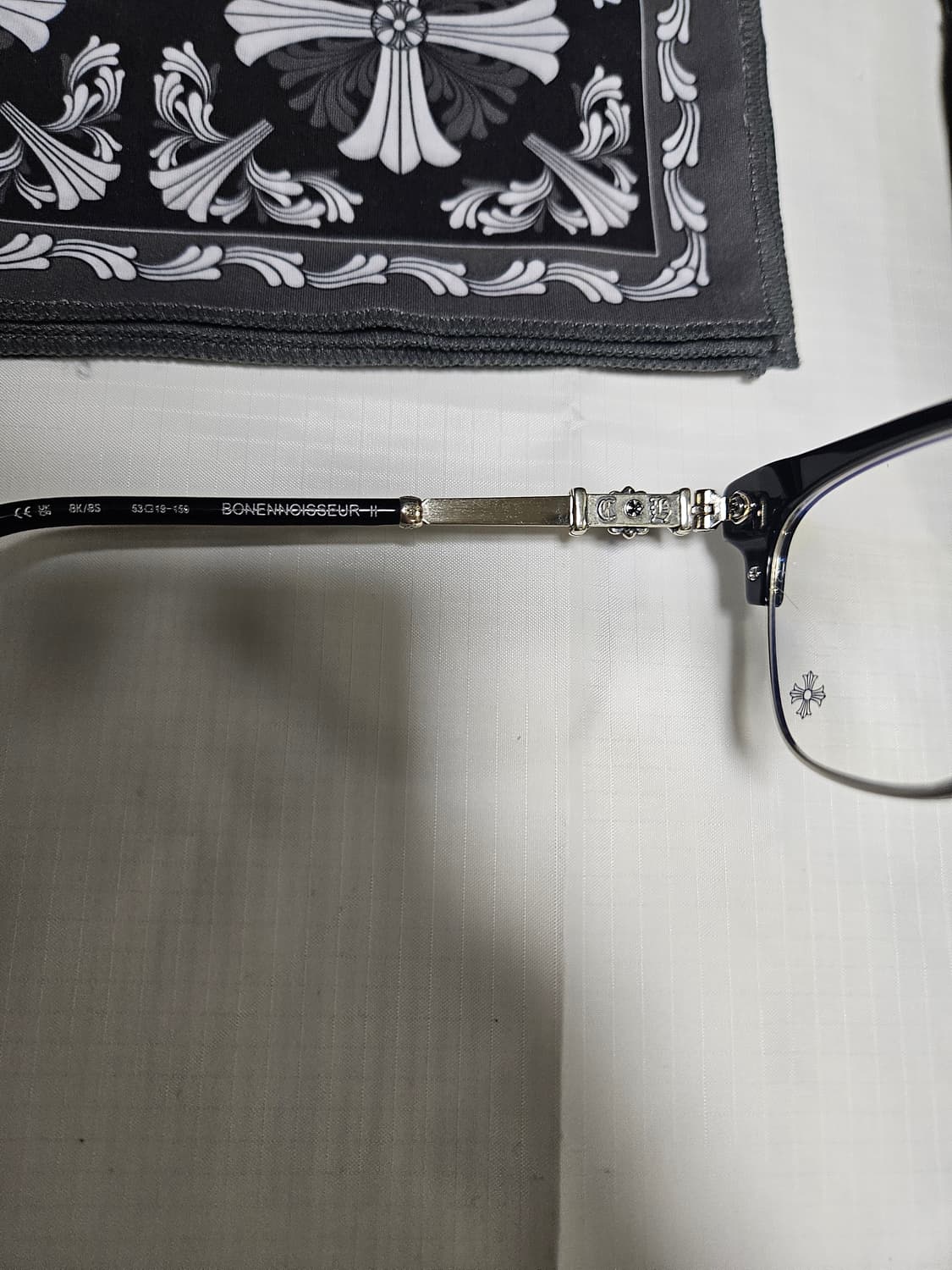 크롬하츠 보넨노이슈어2 블랙 실버 상품이미지4