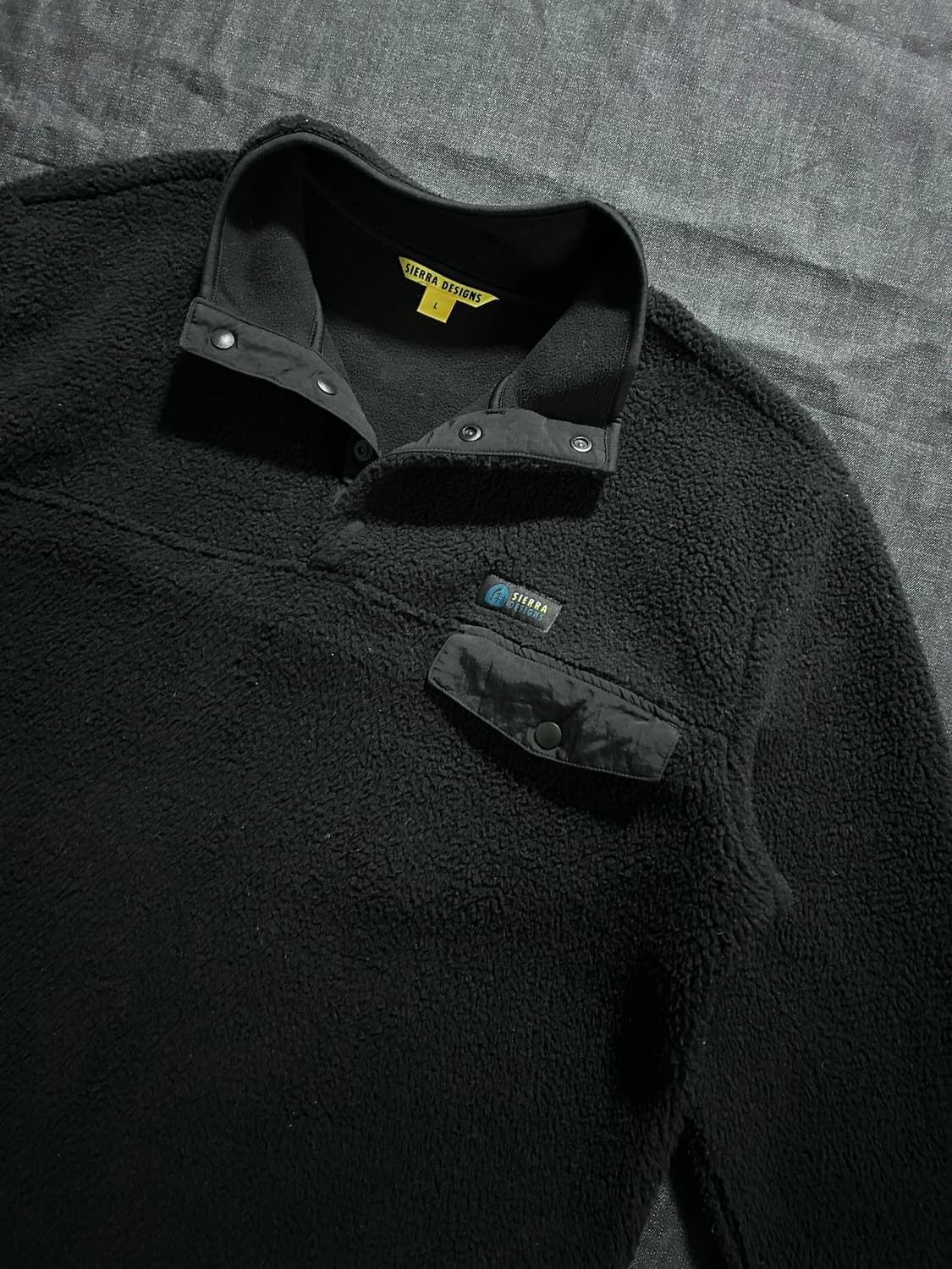 시에라 디자인 풀오버 플리스 스냅티 상품이미지2