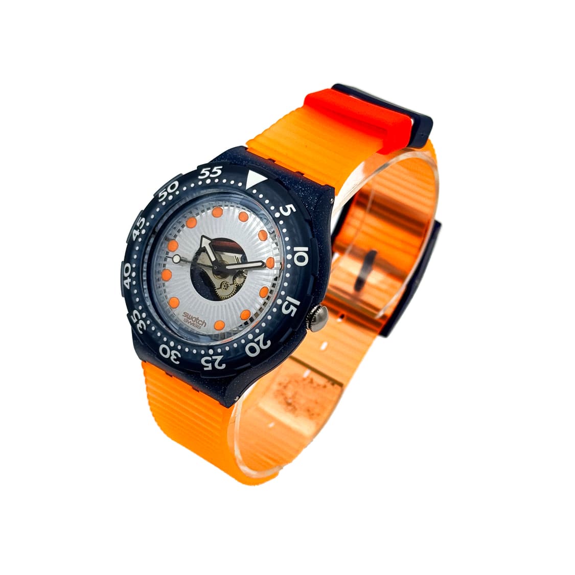  93년판) 빈티지 스와치 스쿠버200 SILVER TRACE 상품이미지3