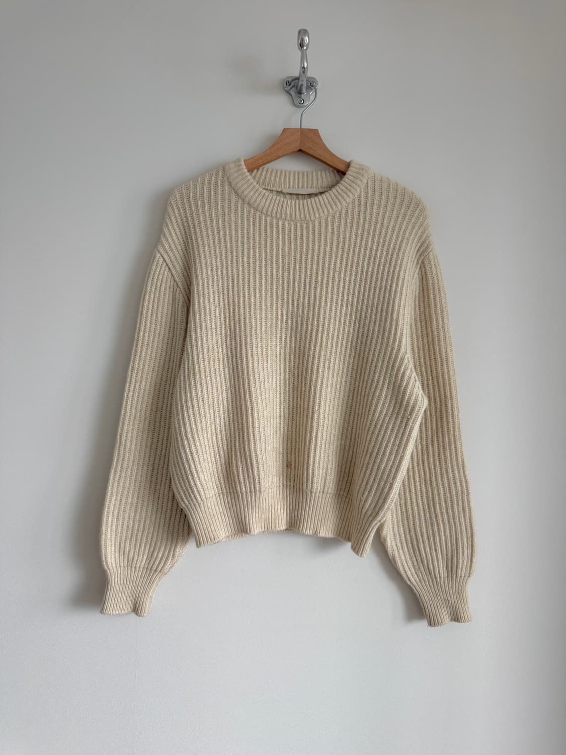 아모멘토(AMOMENTO) 울 피셔맨 니트 상품이미지1