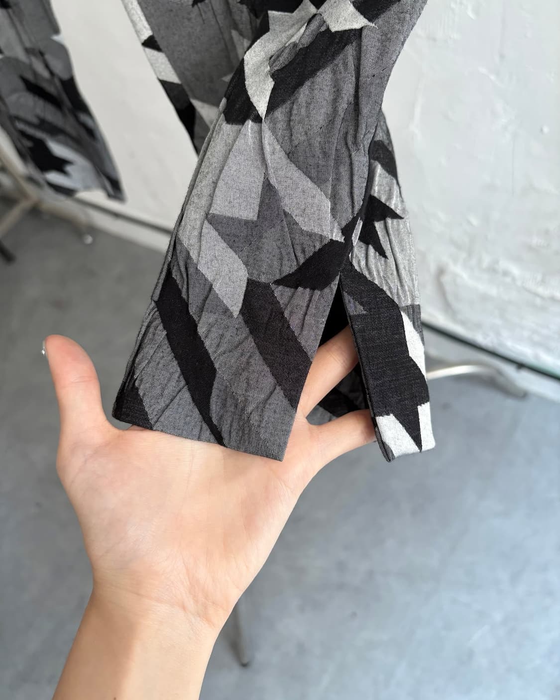 ISSEY MIYAKE 이세이미야케 체크 패턴 팬츠 상품이미지7