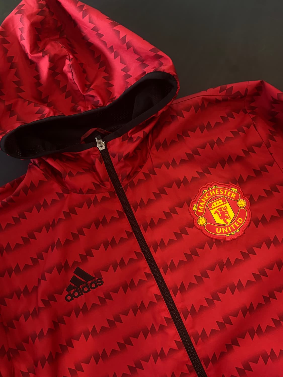 아디다스 맨유 바람막이 져지 M 상품이미지2