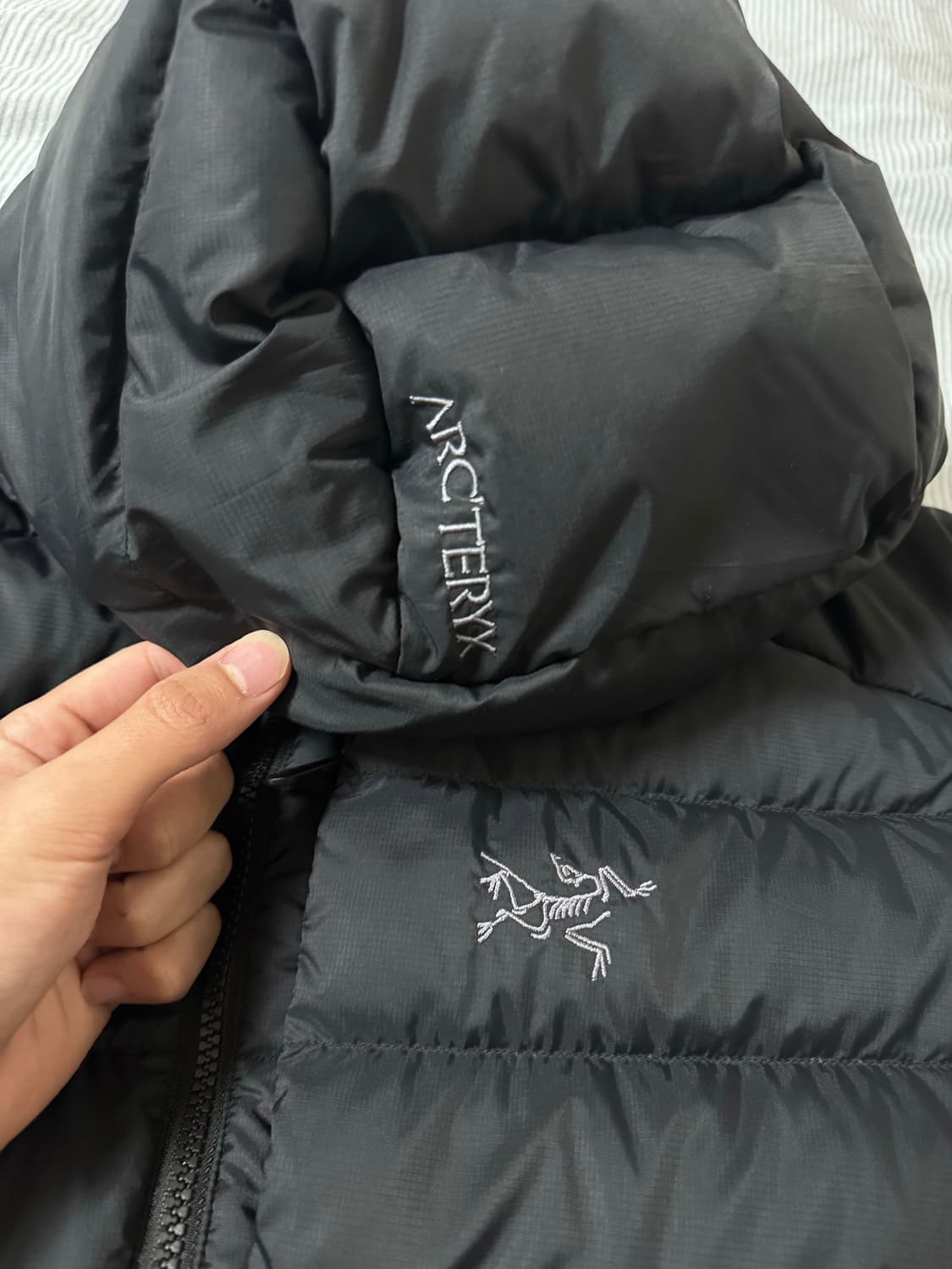 (S급) 아크테릭스 토륨 후디 블랙  상품이미지3