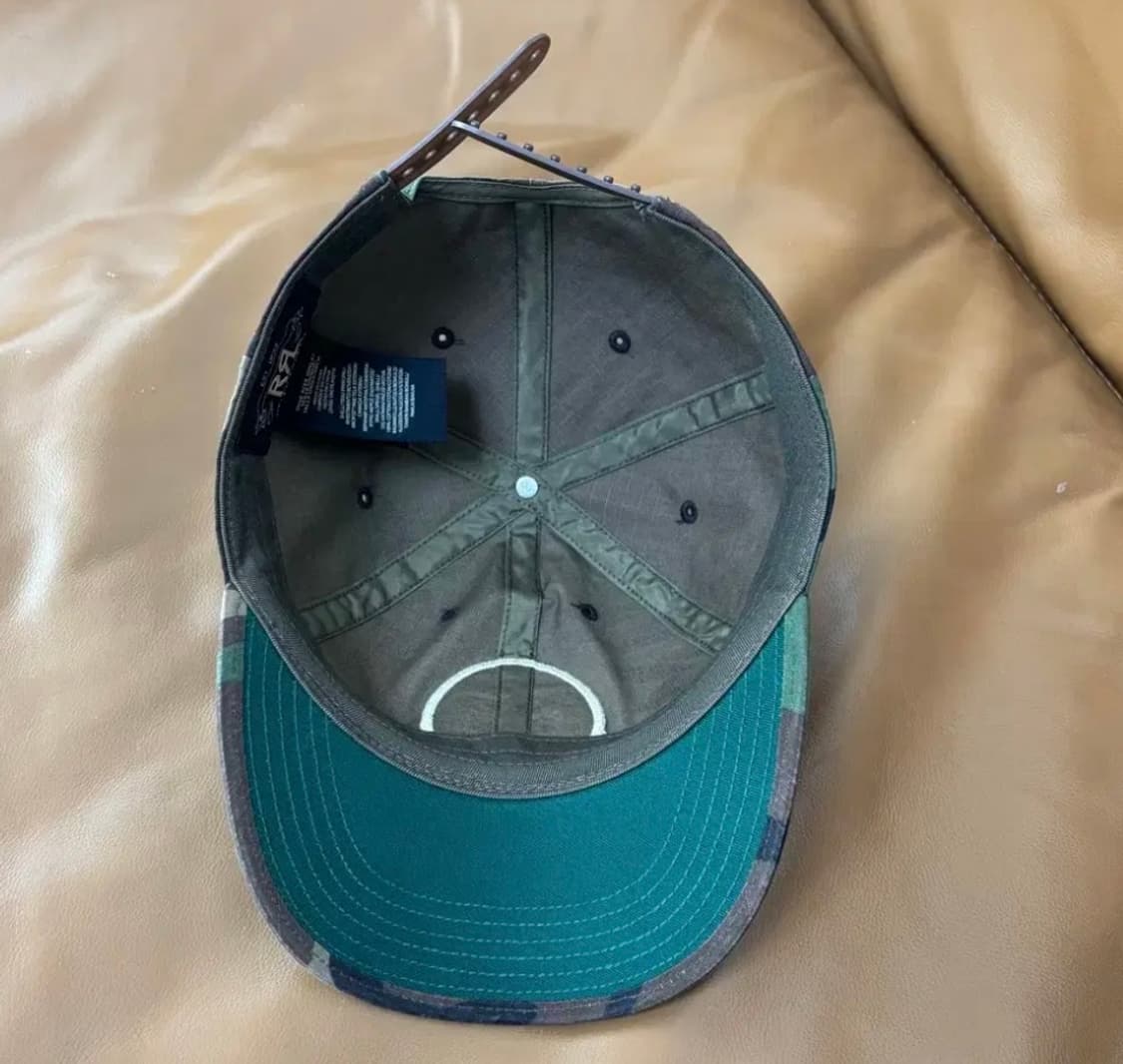 RRL 더블알엘 카모 6패널윙로고 카모 볼캡 상품이미지5