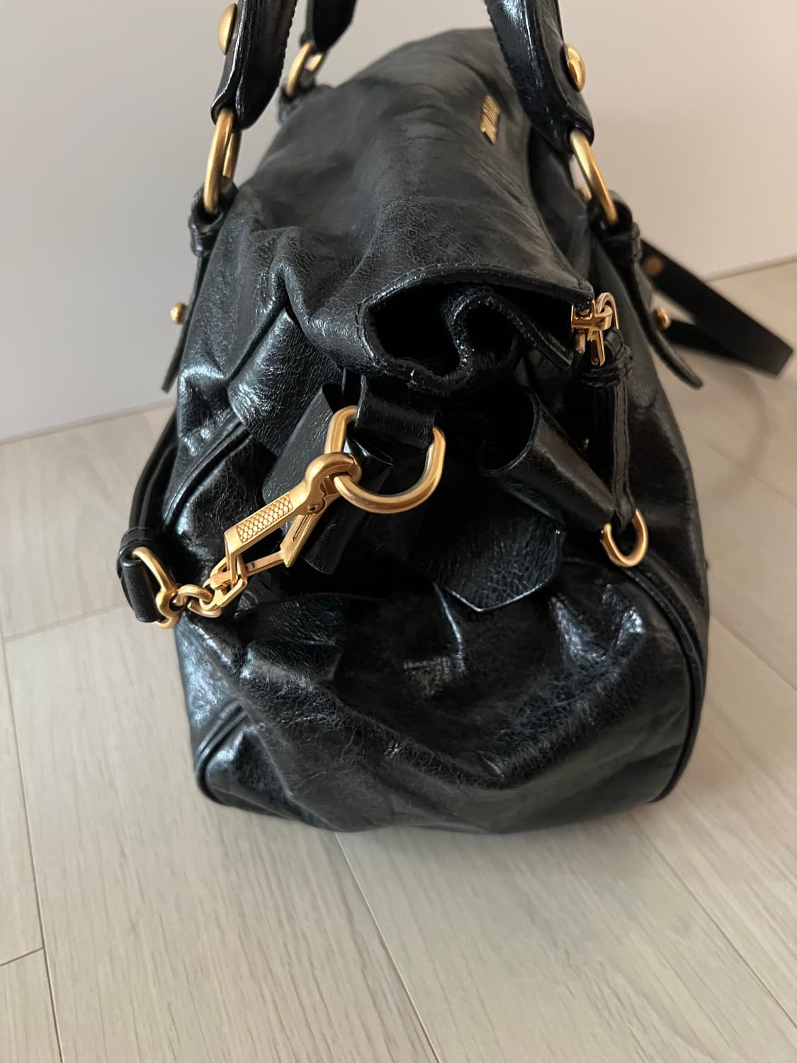 미우미우비텔로 럭스 리본 사첼백  상품이미지2