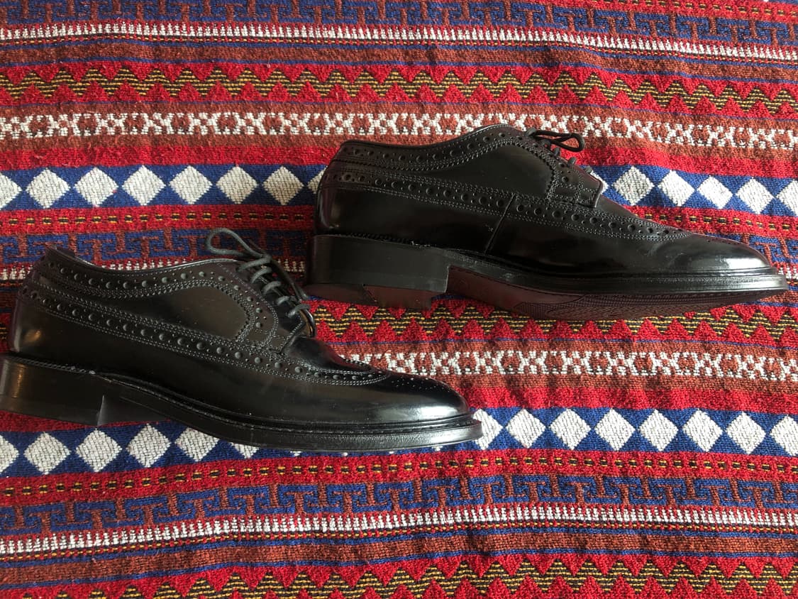 금강제화 리갈 블랙 윙팁 구두 250 상품이미지2