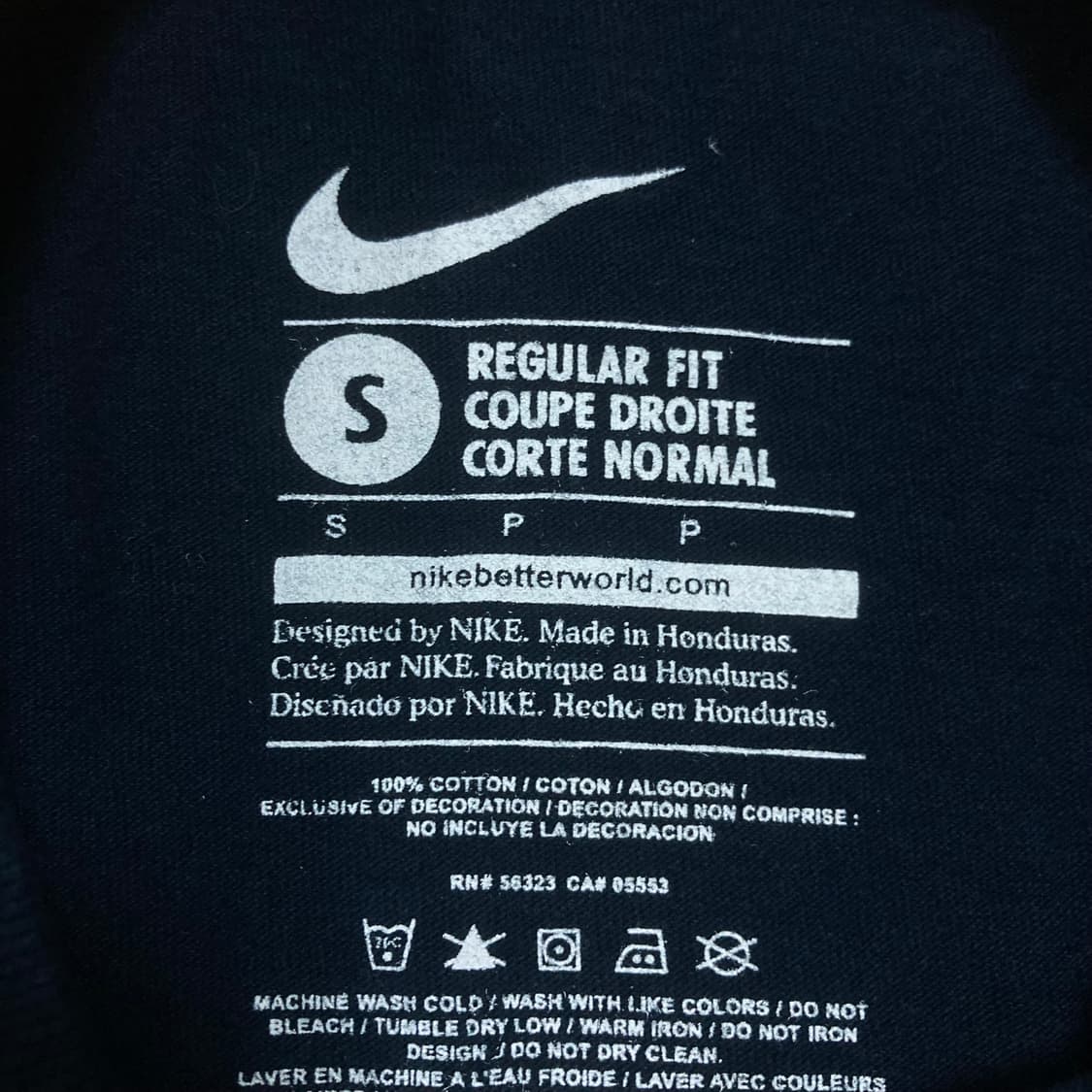 나이키 퓨추라 빅로고 네이비 반팔티 상품이미지3