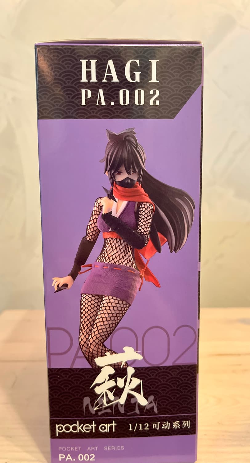 1/12 액션 피규어 - 포켓 아트 PA.002 닌자 HAGI (하기) 상품이미지3