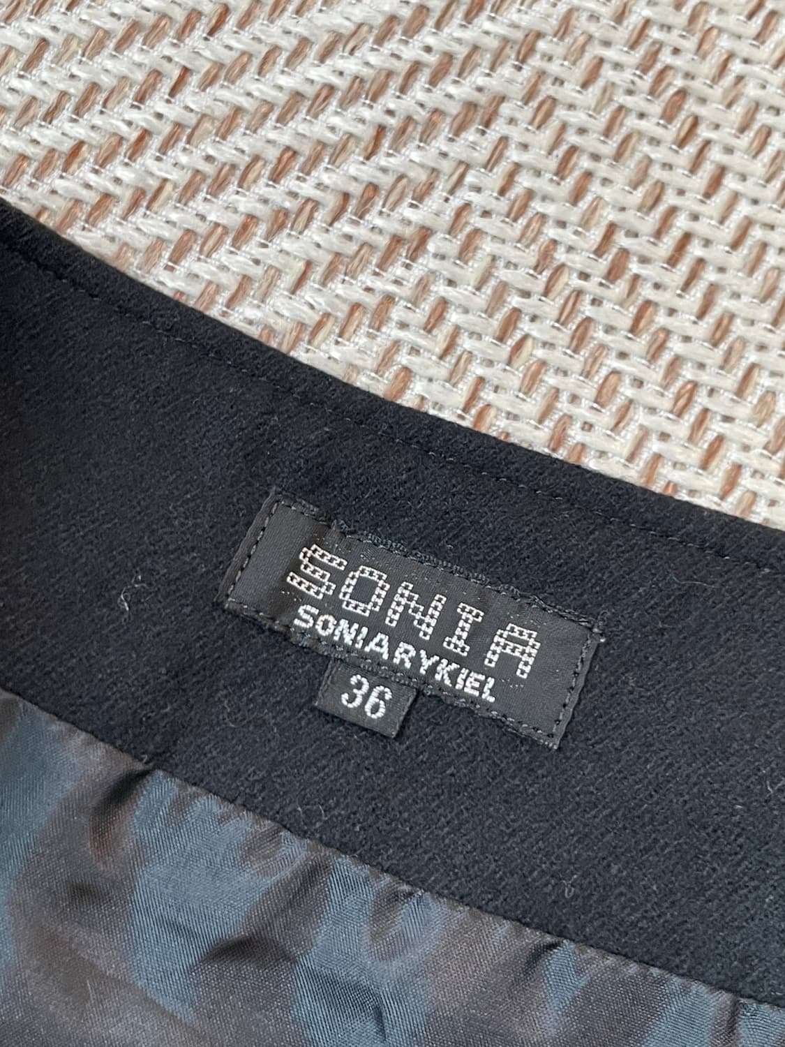 소니아리키엘 플리츠 울 스커트  상품이미지4