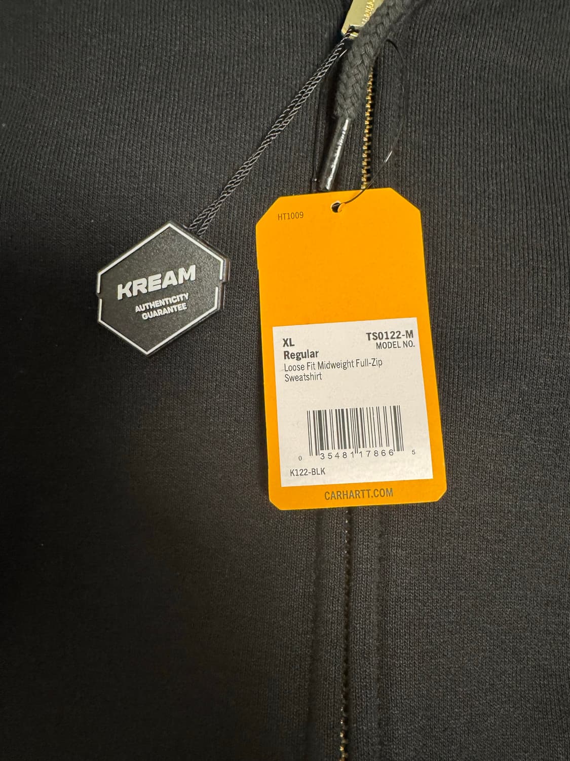 칼하트 후드집업( 새상품) 상품이미지3