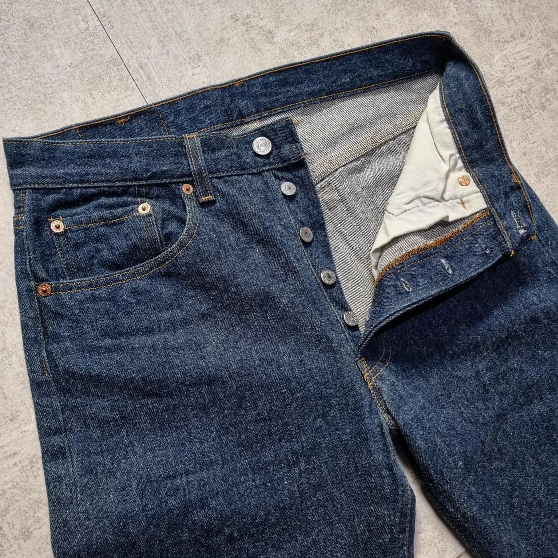 90s USA Levis 501 Cut Edge 32/30 상품이미지3
