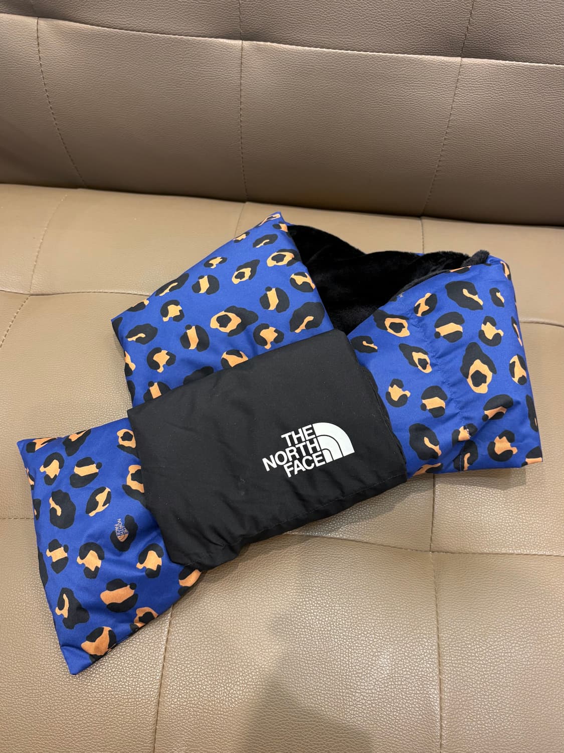 노스페이스 레오파드 티볼 머플러 상품이미지4