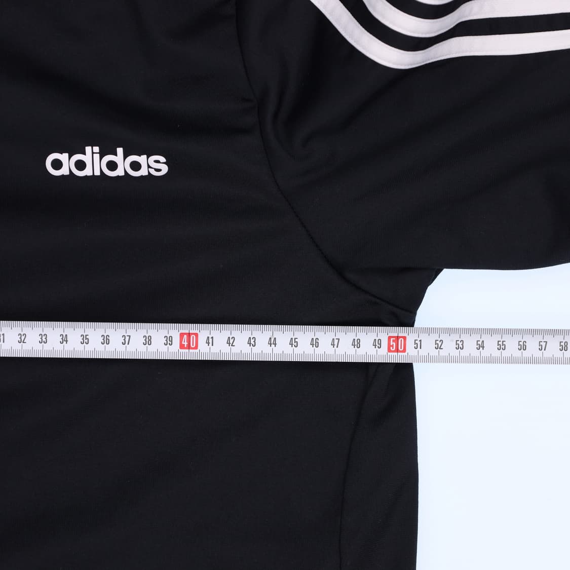 2XL 아디다스 검흰 트랙탑 집업 져지 N7580 상품이미지5