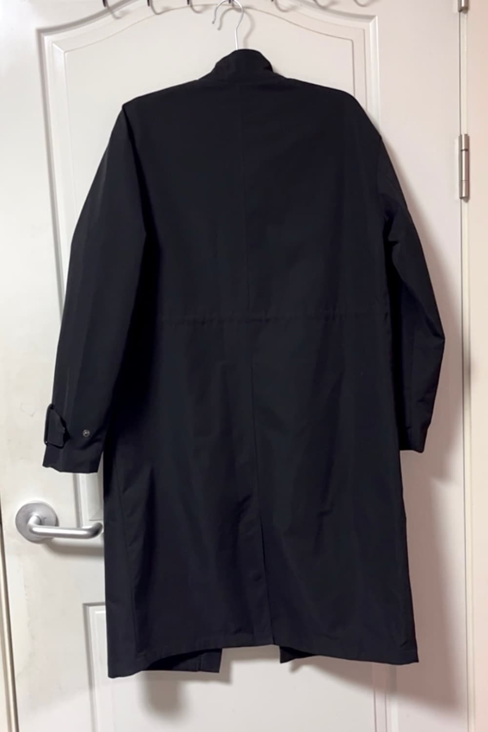 블랙 봄버 롱 야상 자켓 상품이미지2