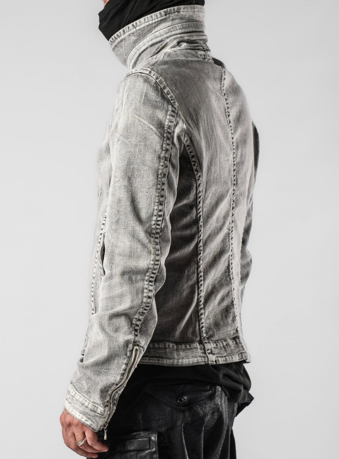 율리우스 하이넥 데님 자켓 2 size 상품이미지3