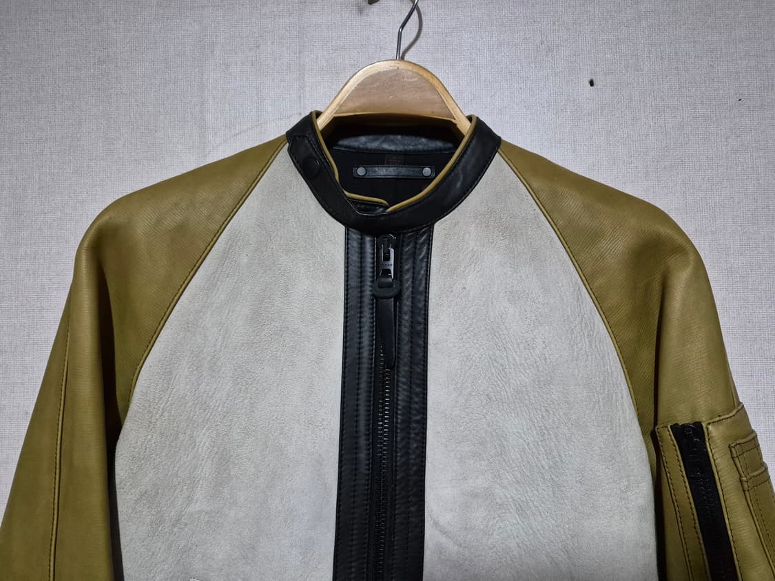 COACH 코치 가죽자켓 (M) 상품이미지3