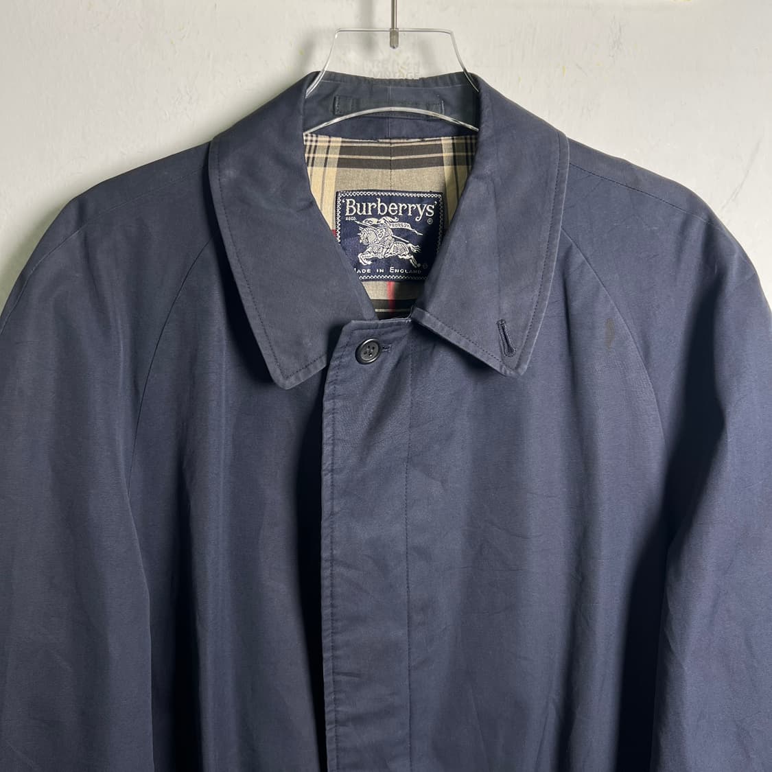 Burberrys 버버리 빈티지 네이비 트렌치 맥코트 상품이미지5